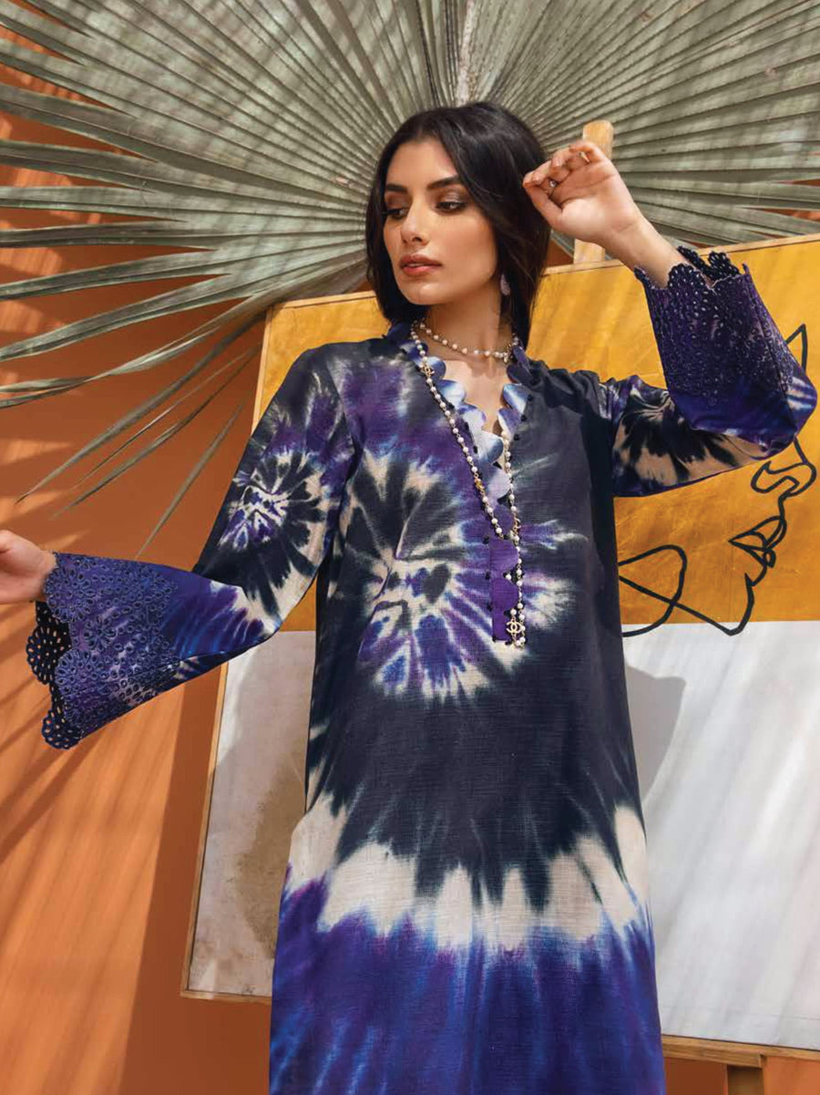 NUREH Ballerina Embroidered Chikankari Khaddar 2 Piece Suit NU2-16 - FaisalFabrics.pk