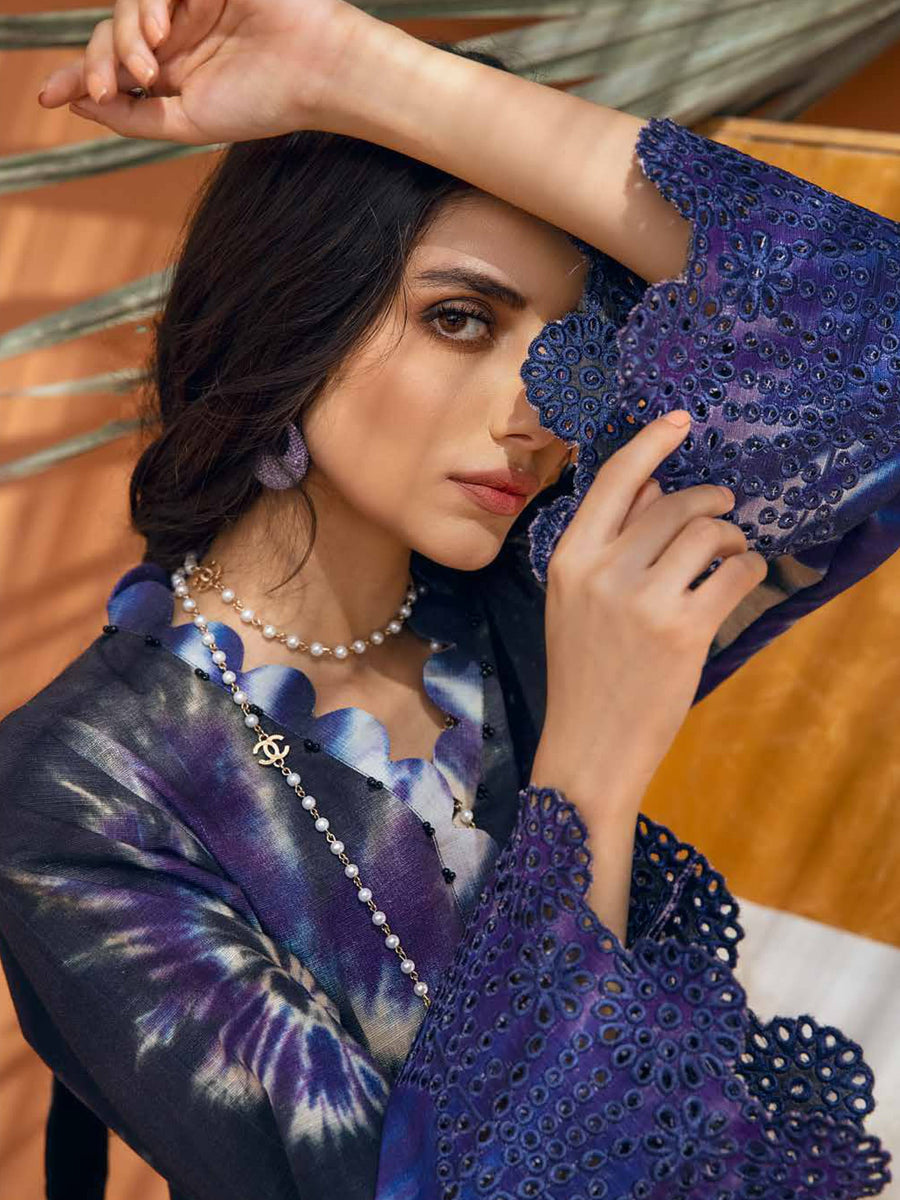 NUREH Ballerina Embroidered Chikankari Khaddar 2 Piece Suit NU2-16 - FaisalFabrics.pk