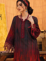 NUREH Ballerina Embroidered Chikankari Khaddar 2pc Suit NU2-20 - FaisalFabrics.pk