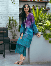 NUREH Ballerina Embroidered Chikankari Khaddar 2Pc Suit NU2-61