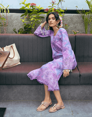 NUREH Ballerina Embroidered Chikankari Khaddar 2Pc Suit NU2-68
