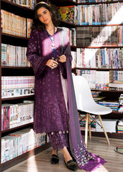 Nureh Girl Glam Unstitched Embroidered Chikankari 3Pc Suit NU2-77