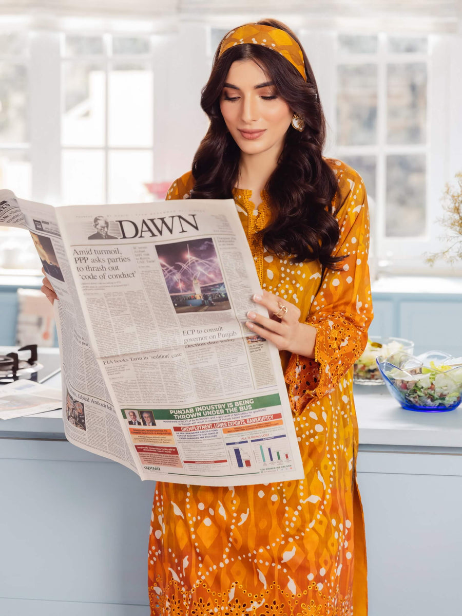 NUREH Ballerina Embroidered Chikankari Lawn Unstitched 2 Piece NU2-82