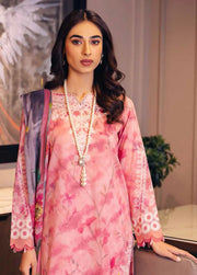 NUREH Signature Unstitched Printed Lawn 3Piece Suit SP-35