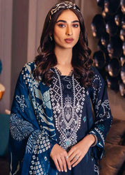NUREH Signature Unstitched Printed Lawn 3Piece Suit SP-37