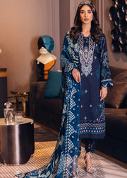 NUREH Signature Unstitched Printed Lawn 3Piece Suit SP-37