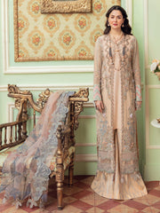 NUREH The Secret Garden Unstitched Luxury Formals 3Pc Suit NL-30 - FaisalFabrics.pk