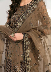Akbar Aslam Sylvia Luxury Formal Unstitched Organza Suit - NURRE