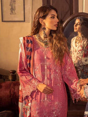 Nureh Maya Fall Winter Embroidered Linen Unstitched 3pc Suit NW-29 - FaisalFabrics.pk