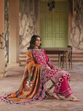 NUREH Maya Embroidered Slub Khaddar 3 Piece Unstitched Suit NW-34 - FaisalFabrics.pk