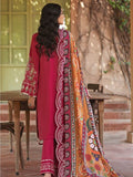 NUREH Maya Embroidered Slub Khaddar 3 Piece Unstitched Suit NW-34 - FaisalFabrics.pk