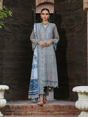 NUREH Maya Embroidered Slub Khaddar 3 Piece Unstitched Suit NW-36 - FaisalFabrics.pk