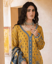 NUREH Maya Embroidered Khaddar Unstitched 3Pc Suit NW-66