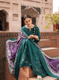 NUREH Maya Embroidered Khaddar Unstitched 3Pc Suit NW-70