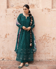 NUREH Maya Embroidered Khaddar Unstitched 3Pc Suit NW-70