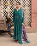 NUREH Maya Embroidered Khaddar Unstitched 3Pc Suit NW-70