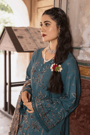 NUREH Maya Embroidered Khaddar Unstitched 3Pc Suit NW-72