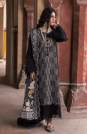 NUREH Maya Embroidered Khaddar Unstitched 3Pc Suit NW-73