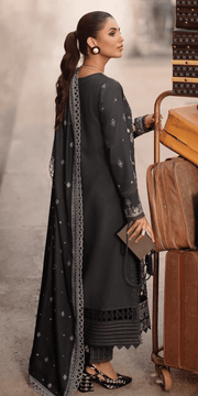 Rang Rasiya Safarnama Embroidered Linen Unstitched 3Pc D-12 Naaz