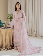 NUREH Elanora Unstitched Luxury Chiffon 3Pc Suit NEL-07 SPLENDID