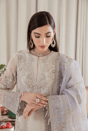 NUREH Elanora Unstitched Luxury Chiffon 3Pc Suit NEL-10 PROMINENT
