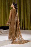 NUREH Elanora Unstitched Luxury Chiffon 3Pc Suit NEL-13 INFLUENTIAL