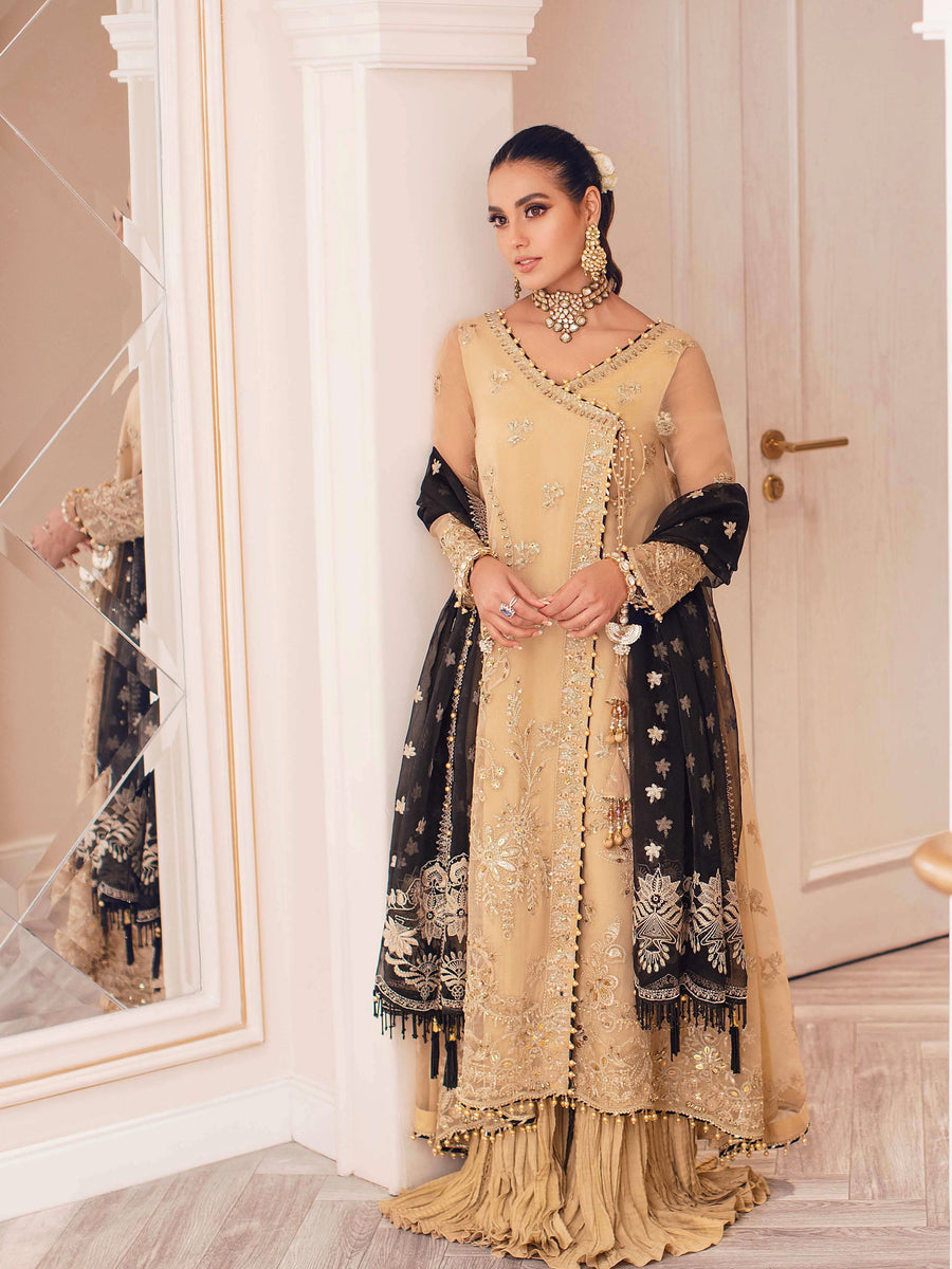Rang Rasiya Ritzier Wedding Formals Unstitched 3Pc Suit - NISHA