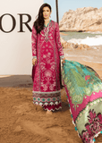 Noor By Saadia Asad Luxury Lawn 2021 Embroidered 3 Piece Suit D-3A - FaisalFabrics.pk