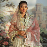 Maryam Hussain Marwa Festive Unstitched 3Pc Suit D-04 NOORBANO