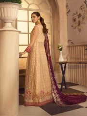 Noor E Rang By Zarif Luxury Unstitched Chiffon 3Pc Suit ZF-08 Andaaz - FaisalFabrics.pk