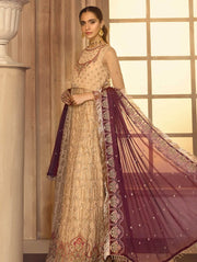 Noor E Rang By Zarif Luxury Unstitched Chiffon 3Pc Suit ZF-08 Andaaz - FaisalFabrics.pk