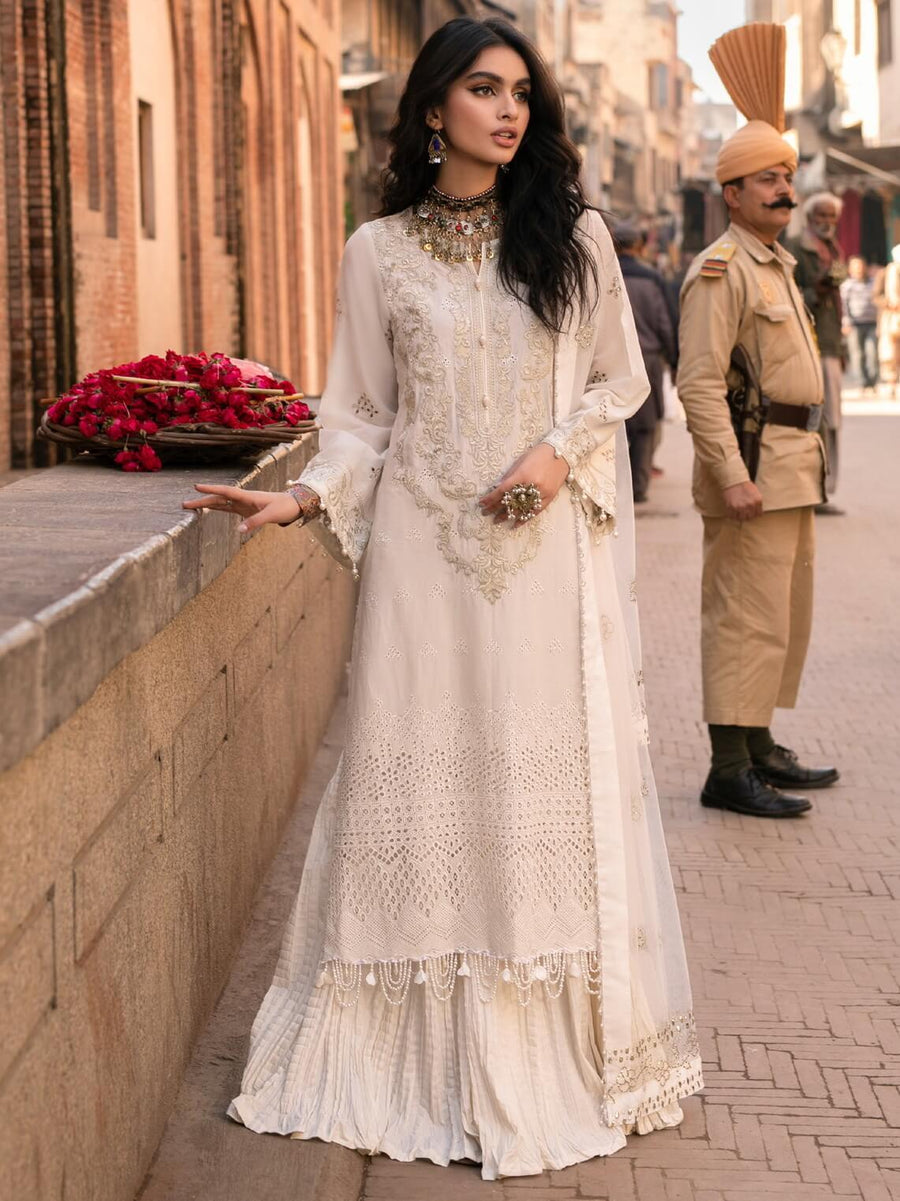 NUREH Bazaar Unstitched  NS-19 Noor Mala
