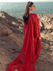 NUREH Exclusive Embroidered Swiss Lawn 3Pc Suit NE-25 Gracious - FaisalFabrics.pk