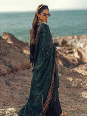 NUREH Exclusive Embroidered Swiss Lawn 3Pc Suit NE-26 Jade Dream - FaisalFabrics.pk