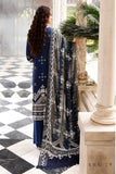 NUREH Gardenia Embroidered Slub Linen Unstitched 3Pc Suit NWG-79