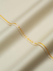 Bareeze Man Pima Cotton Unstitched Fabric for Summer - Off White