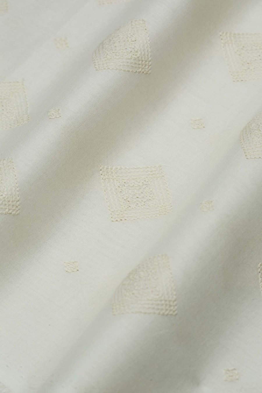 Bareeze Man Spray Embroidered Unstitched Fabric for Summer - Off White