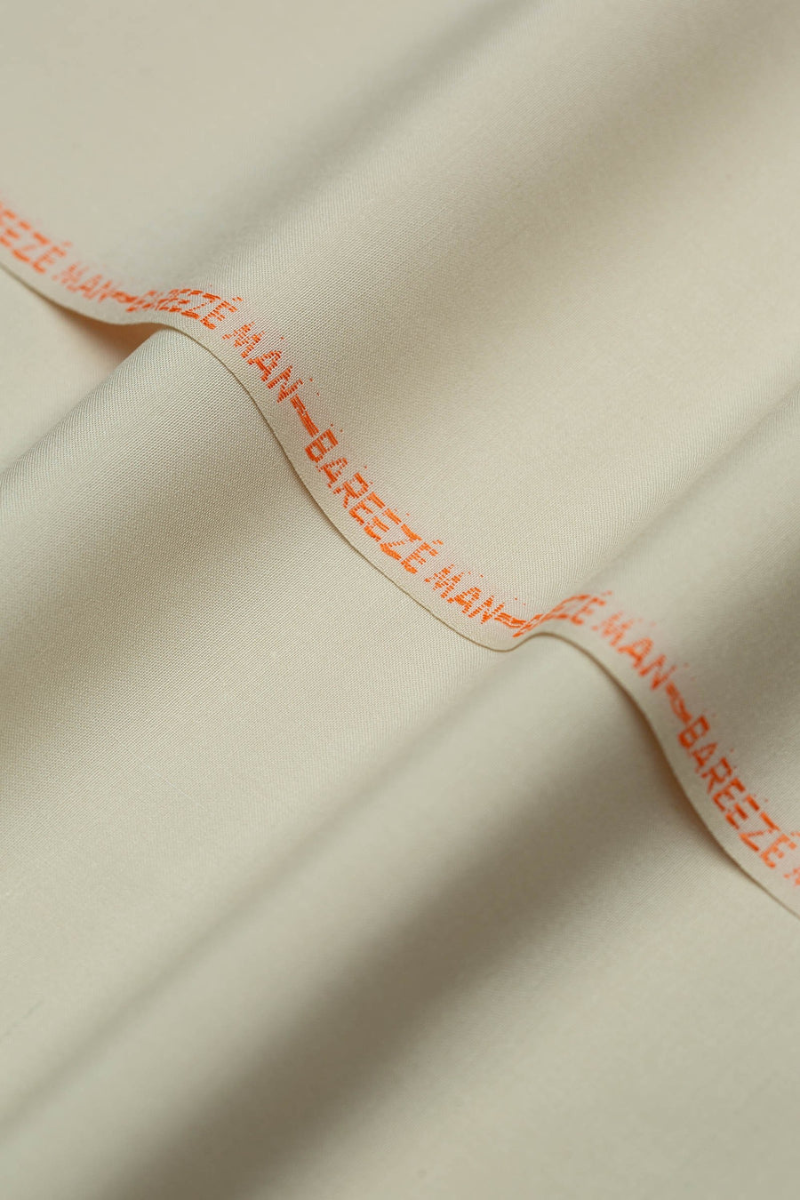 Bareeze Man Boski ( 6 Pound ) Unstitched Fabric - Off White