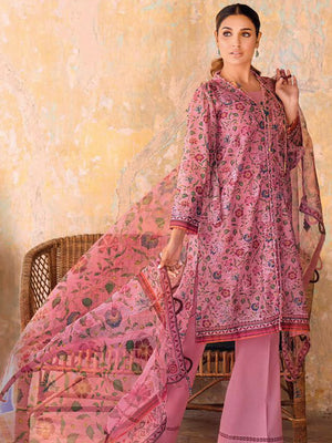 GulAhmed Summer Premium Embroidered Cotton Unstitched 3Pc OG-32004