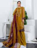 SIFA Luxury Formals Pret - OLIVE ORCHID