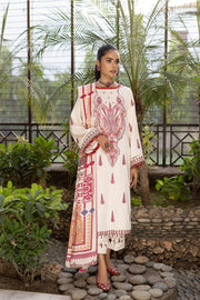 ZOYA by LALA Embroidered Woolen Unstitched 3Pc Suit D-05 ORCHID