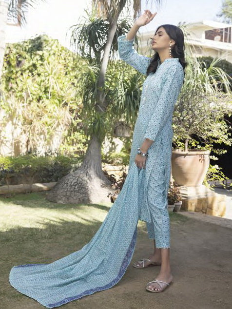 Regalia Orchid Seperates Unstitched Printed Lawn 3 Piece Suit OSV2-01