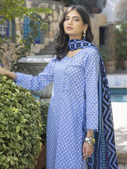 Regalia Orchid Seperates Unstitched Printed Lawn 3 Piece Suit OSV2-04
