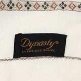 Dynasty Premium Mens Pure Wool Shawl Lux Woolen - Off White - FaisalFabrics.pk