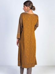 Orient Jacquard Linen Embroidered Single Shirt OTL-19-235-B Winter Collection'19 - FaisalFabrics.pk