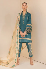 Maria Osama Khan L'Amour Basic Pret 3Pc Satin Suit - PASBAN