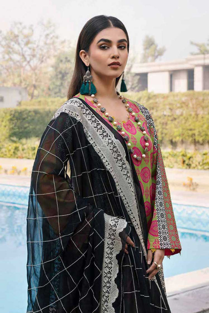 Charizma Sheen Vol-01 Unstitched Printed Lawn 3 Piece Suit PEC-02