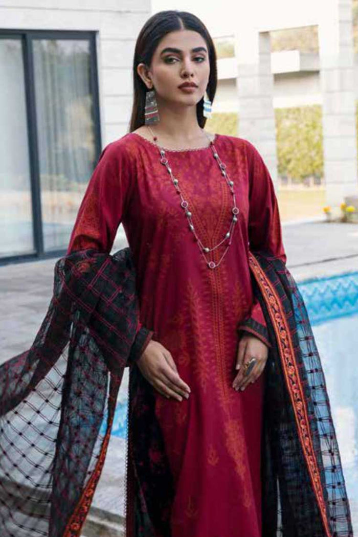 Charizma Sheen Vol-01 Unstitched Printed Lawn 3 Piece Suit PEC-03