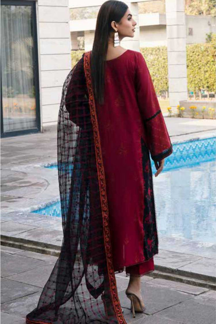Charizma Sheen Vol-01 Unstitched Printed Lawn 3 Piece Suit PEC-03