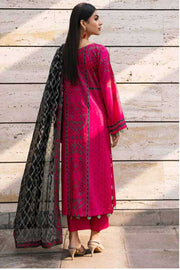 Charizma Sheen Vol-01 Unstitched Printed Lawn 3 Piece Suit PEC-04